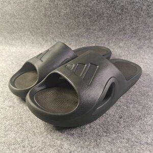 Adidas Adicane Slides Carbon Core Black HQ9915 Men’s Sz 11 Gently Worn No Box